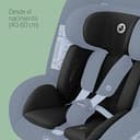 Maxi-Cosi, Reductor para Recién Nacido Maxi-Cosi Mica Eco, Accesorio compatible con Silla Coche Mica Eco, 0-3 M, 40-60 cm, Lavable a máquina, Silla Coche desde el Nacimiento, Tejidos Eco Care, Black - 2