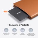 UGREEN FineTrack Slim Smart Finder Localizzatore Supporto iOS Tracker Bluetooth Card Scheda Localizzazione per Portafoglio Passaporto Bagaglio Valigia Borsa IP68 Impermeabile - 2