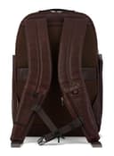 PIQUADRO, Computer and iPad® backpack with loop for wearable tail light, adjustable sternum strap, pocket for bottle and RFID anti-fraud protection, marrón oscuro, marrón, Talla única, 0 unidades - 3