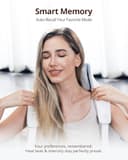 Schnurloses Shiatsu-Nacken-und Rückenmassagegerät mit Wärme,10 Minutenx12 Anwendungen, 3 Massagemodi & 2 Intensitätsstufen, 3D-Knet-Tiefengewebe zur Schmerzlinderung, Sprachansage&intelligentes (Weiß) - 7