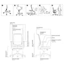 Steelcase Reply Air, silla de oficina ergonómica con respaldo de malla, sujeción lumbar regulable en altura y brazos regulables Onyx/Black; Fabricado en Europa - 9