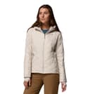 Columbia Women's Heavenly Hooded Jacket, Hooded Puffer Jacket, Dark Stone, S - 1