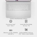 Dell XPS 16 (9640) Laptop Copilot+ 16,3'' FHD+ 120 Hz, Intel Core Ultra 7 155H, 16 GB RAM, 1 TB SSD, Nvidia GeForce RTX 4050, Windows 11 Pro, Tastiera retroilluminata QWERTY - Platino - 11