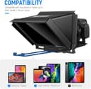 NEEWER X12 Teleprompter aus Aluminium mit RT 110 Fernbedienung und App Steuerung, kompatibel mit iPad, iOS/Android Tablet, Smartphone, DSLR Kamera, Ganzmetallkonstruktion (kein Kunststoff) Tasche - 9