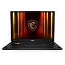 MSI Stealth A18 AI+ 18" 16:10 UHD+ 120Hz Gaming laptop- (Ryzen AI 9 HX 370, NVIDIA GeForce RTX 5090, 64GB RAM, 2TB SSD, Windows 11 Home Premium) - Midnight Black - 1