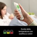 Braun Sensian Swipe 5 Termometro frontale, Tecnologia TempleSwipe, Display digitale con codifica a colori, Adatto a neonati e bambini, Risultati in 3 secondi, Marchio #1 tra i dottori 1, BST200 - 5