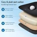 ELFORDSON Ergonomic Office Chair with Adjustable Headrest, High Back Desk Chairs for Home Office, 360° Swivel Mesh Computer Chair with Flip-up Armrests and Lumbar Support, 120° Rocking, Black - 4