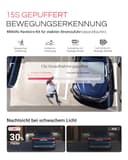 VANTRUE E1 Pro 4K HDR STARVIS 2 Dashcam Auto vorne, 5Ghz WLAN Mini Dash Cam mit CPL, GPS Sprachbefehle, 15Sek. Puffer Parküberwachung, Prima Nachtsicht, 1.54 Zoll 160°Versteckte Autokamera, max. 1TB - 6