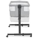 kk Kinderkraft NESTE UP2 Culla da affiancare, Lettino Co-Sleeping, 5 livelli di regolazione dell’altezza, 4 ruote per poterlo, Facile da Montare, Accessori materasso, Morbido materiale, Grigio - 10