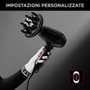 Rowenta Cv888L Karl Lagerfeld K/Pro Stylist, Asciugacapelli, 2200 W, Emissione Di Ioni, 6 Impostazioni, 2 Temperature, Accessori Versatili, Nero - 4