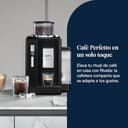 De’Longhi Rivelia – Perfetto Cafetera Superautomática, Espumador de Leche manual, 8 Bebidas One-Touch, Pantalla Táctil a Color, Depósitos de Granos de Café Intercambiables, Negro (EXAM440.35.B) - 2