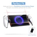ivoler 2 Piezas Protector de Pantalla Compatible con PlayStation Portal Remote Player, Cristal Vidrio Templado Premium, Dureza 9H, Antihuellas, HD Transparente, Sin Burbujas - 4