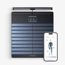 WITHINGS Body Scan - Bilancia WiFi in rete per migliorare la salute, bilance BIA, analisi della composizione corporea, grasso corporeo, massa muscolare, percentuale d'acqua, elettrocardiogramma, nero - 1