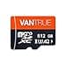 Vantrue - Tarjeta de Memoria microSDXC UHS-I U3 4K (512 GB) con Adaptador Compatible con Dashcam, Smartphone, Tableta, cámara de acción y cámara de vigilancia (512 GB) - 1