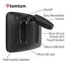 TomTom Car Sat Nav GO Classic, 5 Inch, with Traffic Congestion and Speed Cam Alert trial thanks to TomTom Traffic, EU Maps, Updates via WiFi, Integrated Reversible Mount - 5