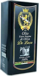 Olio Extravergine Di Oliva Evo 100% Italiano Monocoltura Carolea Estratto a Freddo Made In Calabria De Luca L'eccellenza Italiana Che Fa Sognare Il Mondo (5 litri) - 1