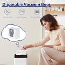 12 Bolsa para Polvo para Roborock S8+/S8 Pro Ultra/S7 MaxV Ultra/Q7 Max+/Q8 Max+/Q5 Pro+/Q5 Max+/Q10 X5+/S5+, Q7 M5+/L5+ Aspiradora Robot, Bolsas de Repuesto 3,6 L - 3