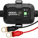 NOCO GENIUS2D: Cargador Inteligente de baterías 2A 12V – Mantenedor automático y desulfatador de Montaje Directo – Protección contra sobrecarga y compensación térmica – para baterías de Plomo - 1
