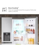 LG GSLV70PZTD - Frigorífico Americano, Nevera Americana, Inverter Linear Compressor, Door Clooning+, Puerta UltraSleek, Clasificación D, 635 L, Color Inox - 6