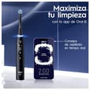 Oral-B iO 6 Cepillo De Dientes Eléctrico Negro con Mango Recargable, 3 Cabezales, 1 Estuche De Viaje, 5 Modos De Cepillado Con Blanqueamiento Dental, Sensor De Presión, Diseñado Por Braun - 3
