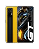 realme GT Smartphone ohne Vertrag, Qualcomm Snapdragon 888 5G-Prozessor, 120Hz Super AMOLED-Display, 65W SuperDart Charge, Dual Sim, 64MP Triple-Kamera NFC, 12+256GB, Racing Yellow - 1