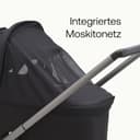 Bugaboo Dragonfly Sonnendach mit Lüftungsfenstern, ausziehbar für zusätzlichen und optimalen Sonnenschutz, wasserabweisend, Midnight Black - 4
