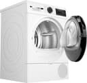 Bosch WQG243D41 Serie 6, Wärmepumpentrockner 9 kg, Extra Kurz Trockenprogramm, Halbe Beladung Option, Auto Dry, Easy Clean Filter, Sensitive-Drying-System, Trommelreversierung, Innenbeleuchtung, Weiß - 16