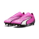 Puma Men Ultra Match Mxsg Soccer Shoes, Poison Pink-Puma White-Puma Black, 43 EU - 2