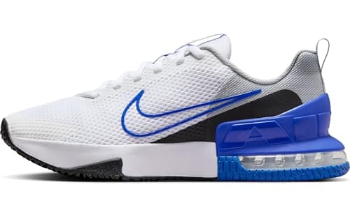 Nike FQ1833-102 Nike Air Max Alpha Trainer 6 Uomo, White/Hyper Royal-LT Smoke Grey-Black EU 44