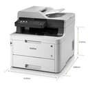 Brother Stampante MFC-L3770CDW A4 Laser a Colori, Wireless e PC collegato, Stampa, Copia, scansione, fax e 2 Stampa Fronte-Retro - 3