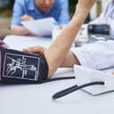 Bracciale Misuratore Pressione 22-52 cm, Misuratore di Pressione Sanguigna Bracciale Extra Large Bracciale Misuratore Pressione con 6 Connettore Compatibile con Maggior Parte Modelli - 6