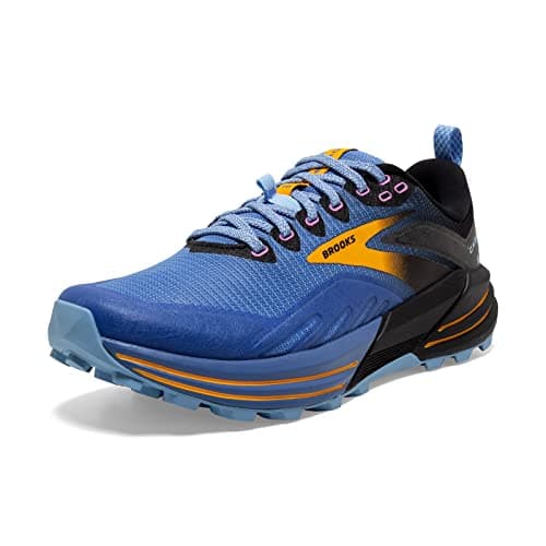 Brooks Cascadia 16, Zapatillas para correr Mujer, Azul Negro Amarillo, 36.5 EU