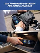 MICHELIN Air Power Mini 2 Li-Ionen Akku Mini-Kompressor kabellos – Elektrische Luftpumpe 9,9 bar mit Digitaldisplay, Auto-Stopp & LED für Auto, Fahrrad, E-Bike & Motorrad - 11