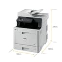 Brother MFC-L8690CDW Colour Laser Printer | Wireless, PC Connected & Network | Print, Copy, Scan, Fax & 2 Sided Printing | A4 | UK Plug - 3