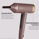 Remington secador AIRvive (motor brushless digital, iónico, silencioso, 240 km/h) difusor y concentrador (tecnología Ionic Air antiencrespamiento, 12 combinaciones de temperatura y velocidad) EC8930 - 2