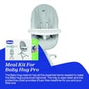 Chicco Baby Hug Pro 5-In-1 Bundle with Baby Hug Pro Crib and Meal Kit, Grey, CHICCOBUNDLE16 - 6