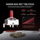 GameSir Cyclone 2 Wireless Controller - 1000Hz Polling Rate, TMR Joysticks, Hall/Micro 2-in-1 Triggers for PC/Switch/Android/iOS, PC Gaming Controller with Charging Dock(Black) - 3