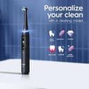 Oral-B iO Series 8 Electric Toothbrush With 3 Brush Heads, Black Onyx - 4