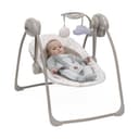 Chicco Swing&Play Altalena Elettrica Neonato 0 Mesi+ (fino a 9 Kg), 5 Velocità Dondolio, Melodie Rilassanti, Pieghevole, Compatta e Salvaspazio, Schienale 2 Posizioni, 0 Mesi - 3