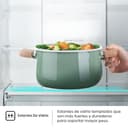 Hisense MC60300E - Frigorífico Combi, Eficiente Clase E, Capacidad 304 L con 186 cm Alto, Cajón Verduras, 4 Estrellas Congelador, Puerta Reversible, Silencioso 39dB, Color Blanco - 14