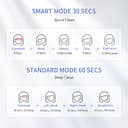 COSBEAUTY Spazzola Pulizia Viso Ultrasuoni, Skincare Professionale, Impermeabile, Ricaricabile Wireless, Elegante, Morbido, 3 Testine per Tutte le Pelli - 6