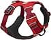 RUFFWEAR Pettorina per Cani, Front Range, Pettorina da Passeggio Imbottita Comoda Regolabile per Tutti i Giorni, 2 Attacchi per Guinzaglio, Fettuccia con Clip, Red Sumac, XX-Small - 1