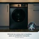 Cecotec Lavadora Carga Frontal 9Kg Bolero DressCode 9450 Inverter Steel, 1400 rpm, 16 programas, Clase A-10%, Motor Inverter Plus, Allergy Care, Pearl Drum, Función Silence, Stop&Go y Kid Lock, Steel - 14