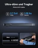 Baseus Powerbank 20000mAh 100W PD Schlanker externer Akku QC 4.0 Schnellladegerät, Blade H1 für Laptops, MacBook, iPad, iPhone 16 15 pro max, Switch, Steam Deck, Samsung Galaxy, AirPods, 2024 Upgraded - 5