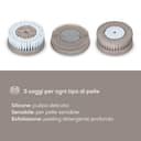 Beurer FC 59 Dual Spazzola Viso Rotante per una Pulizia Profonda dei Pori, 3 Accessori Spazzola, 2 livelli di intensità, Impermeabile, Batteria Ricaricabile, adatto a tutti i tipi di pelle - 4