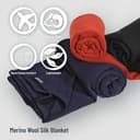 Cocoon Travel Blanket – Reiseartikel – Merino Wool/Silk Blau 2016 Decke - 2