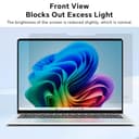 PYS 360° Privacy Screen Protector for 15" Surface Laptop 7 Generation 2024 Anti Glare Blue Light Filter Anti Fingerprints - 2