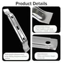 2 Stück Mähmesser Ersatzmesser 20cm Kompatibel mit Stihl Mähroboter iMOW RMI 422 422P 422PC RMI 522 Viking MI 422 Silber Mähmesser Edelstahl Langlebig Rostfrei Messer Mähroboter Rasentrimmer Messer - 3