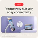 LG SMART Monitor Swing 32U889SA-W - 4K UHD IPS Touchscreen 32 inch, HDR10, Ergonomic Rolling Stand, Built-in Speakers, Wifi, Bluetooth, Airplay webOS Smart TV app, HDMI, USB-C, POGO, White - 6