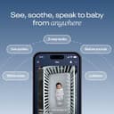 Nanit Pro Smart Baby Monitor and Wall Mount – 1080p Secure Wi-Fi Video Camera, Sensor-Free Sleep and Breathing Motion Tracker, 2-Way Audio, Sound and Motion Alerts, Night Vision - 3